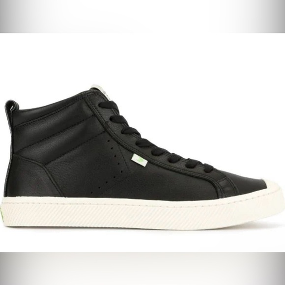 NWT Cariuma OCA Black Premium Leather Sneaker Size 9.5 Women’s - Picture 3 of 12